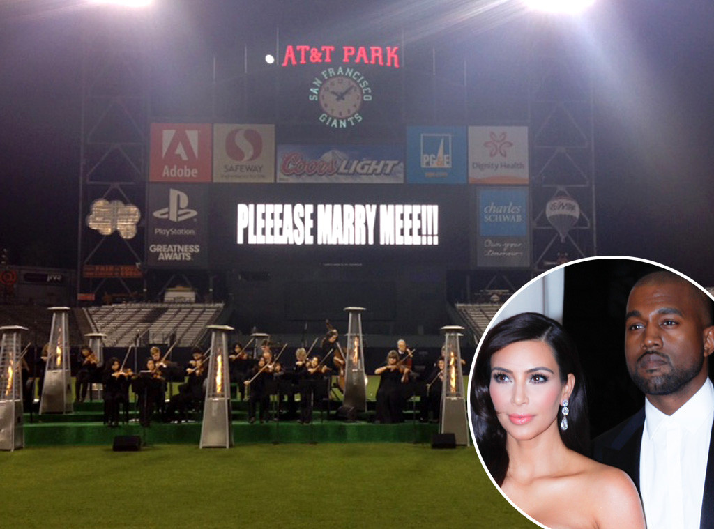 Kim Kardashian, Kanye West, Engagement Kim Kardashian, Kanye West, Engagement